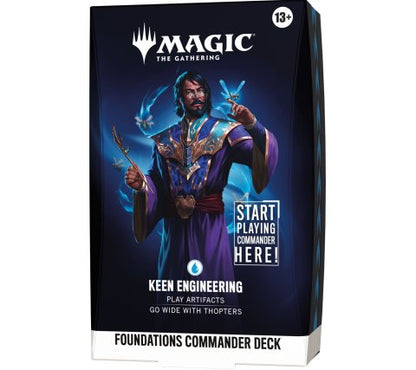 Magic: The Gathering - Foundations Commander Deck: Keen Engineering