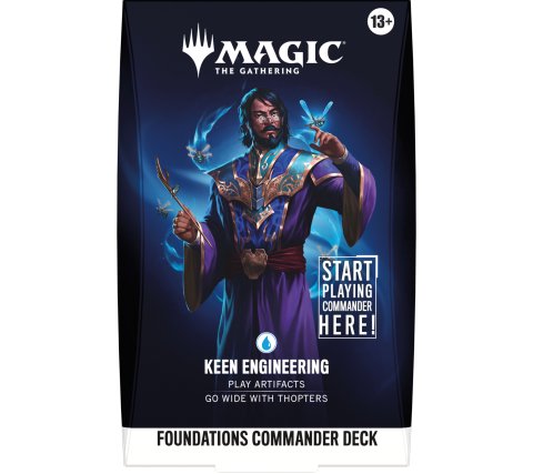 Magic: The Gathering - Foundations Commander Deck: Keen Engineering