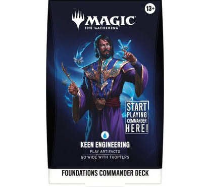Magic: The Gathering - Foundations Commander Deck: Keen Engineering