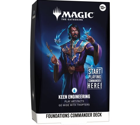 Magic: The Gathering - Foundations Commander Deck: Keen Engineering