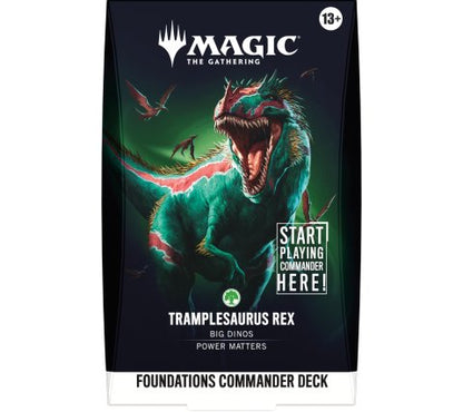 Magic: The Gathering - Foundations Commander Deck: Tramplesaurus Rex