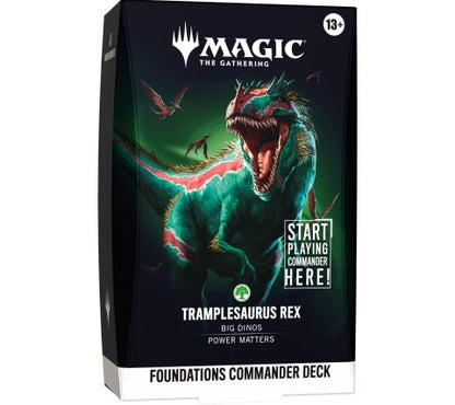 Magic: The Gathering - Foundations Commander Deck: Tramplesaurus Rex