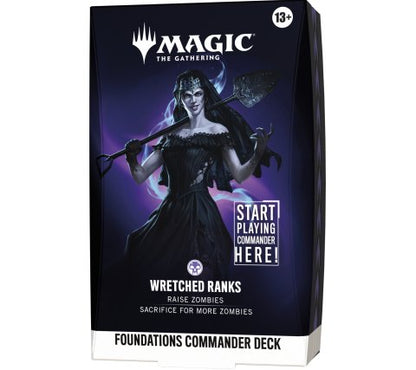 Magic: The Gathering - Foundations Commander Deck: Wretched Ranks