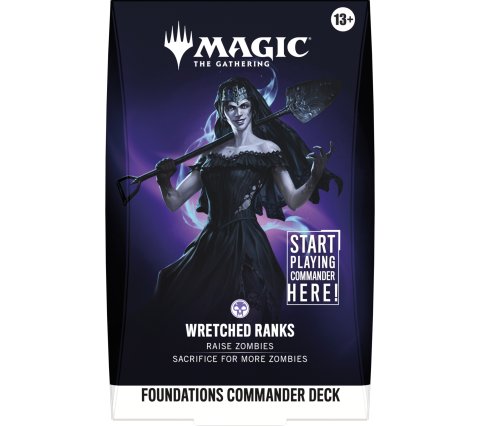 Magic: The Gathering - Foundations Commander Deck: Wretched Ranks