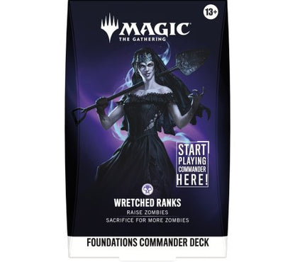 Magic: The Gathering - Foundations Commander Deck: Wretched Ranks