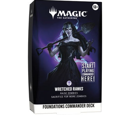 Magic: The Gathering - Foundations Commander Deck: Wretched Ranks