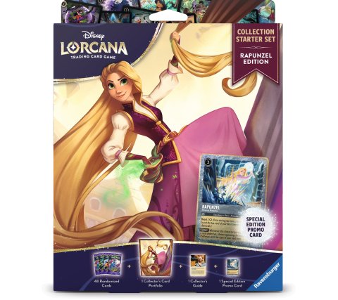 Disney Lorcana - Attack of the Vine! Collection Starter Set: Rapunzel (portfolio 2x2 pages)