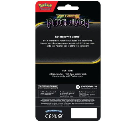 Pokémon: Mega Evolution - Pitch Black Premium Checklane Blister: Luxray