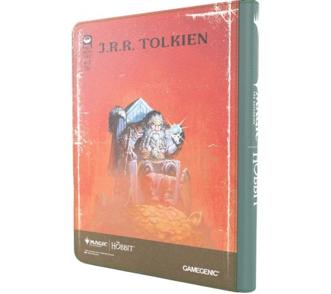 Gamegenic Magic: The Gathering - Zip-Up Album 18-Pocket: The Hobbit - Book Cover: Thranduil, Elvenking and Thorin, Mountain-king