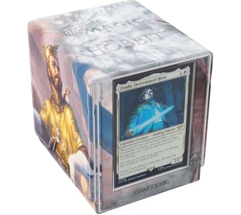 Gamegenic Magic: The Gathering - Art Sidekick Pro 100+ XL: The Hobbit - Bard, King of Dale and Smaug, Wicked Worm