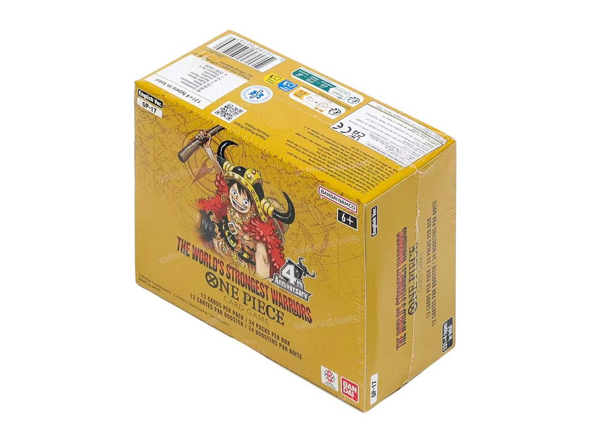 One Piece TCG: The World's Strongest Warriors (OP-17) Booster 12-Box Case