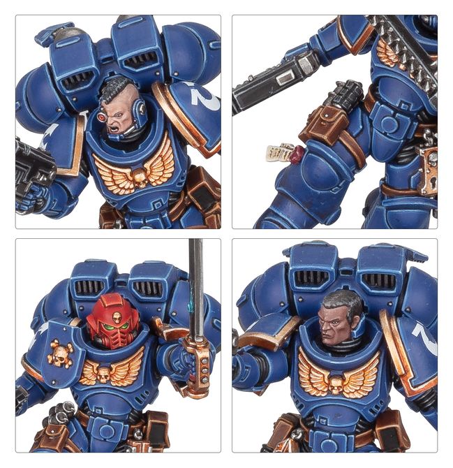 Warhammer: 40k - Space Marines - Assault Intercessors with Jump Packs