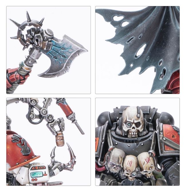 Warhammer: 40k - Chaos Space Marines - Huron Blackheart