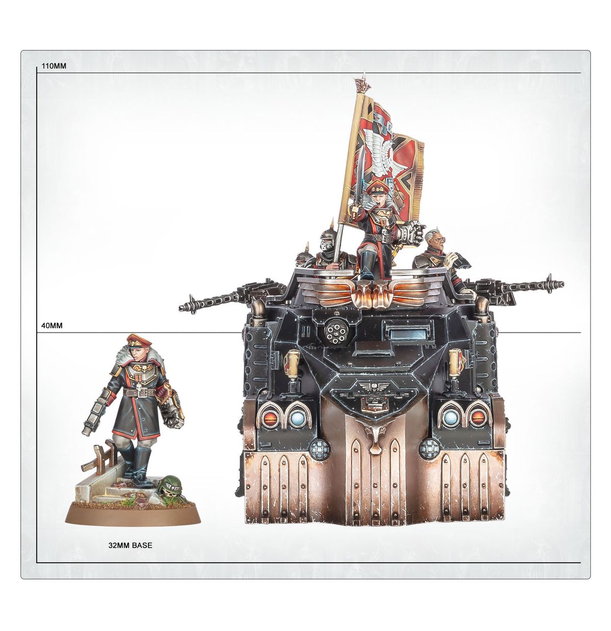 Warhammer: 40k - Astra Militarum: Commissar Graves