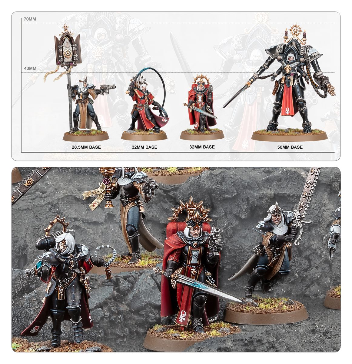 Available while stocks last  Armageddon Battalion: Adepta Sororitas