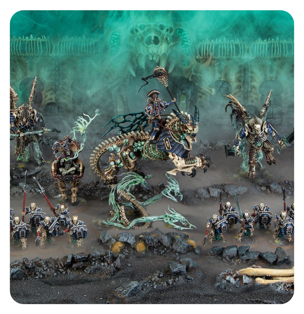 Warhammer: Age of Sigmar - Battleforce: Sylvaneth - Battleforce: Battleforce: Ossiarch Bonereapers – Null Myriad Phalanx