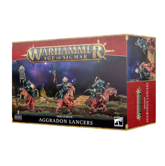 Warhammer: Age of Sigmar - Seraphon - Aggradon Lancers