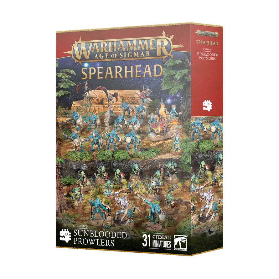 Warhammer: Age of Sigmar - Seraphon - Spearhead: Sunblooded Prowlers