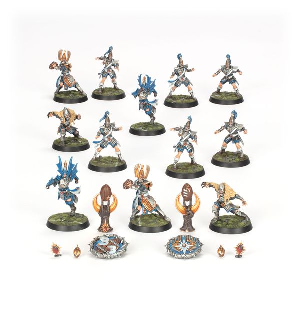 Blood Bowl - High Elf Blood Bowl Team - The Caledor Dragons