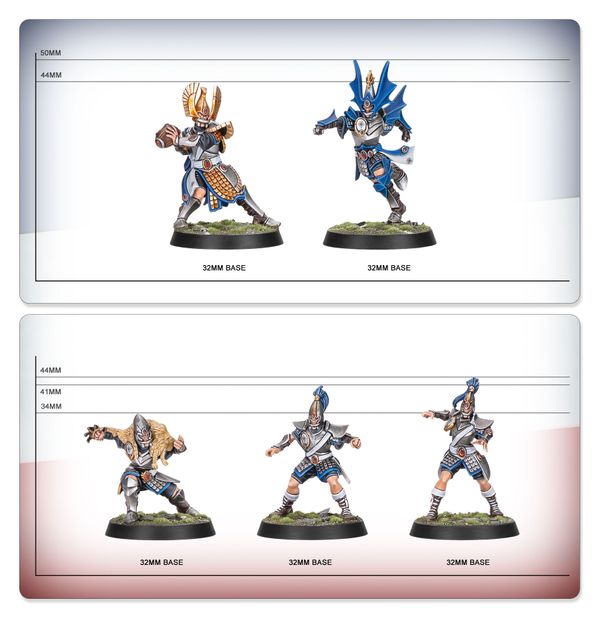 Blood Bowl - High Elf Blood Bowl Team - The Caledor Dragons