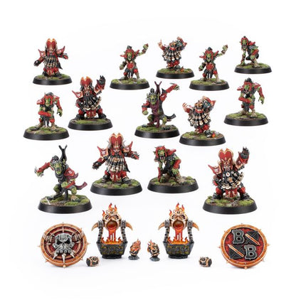 Blood Bowl - Chaos Dwarf Team : Zharr-Naggrund Ziggurats