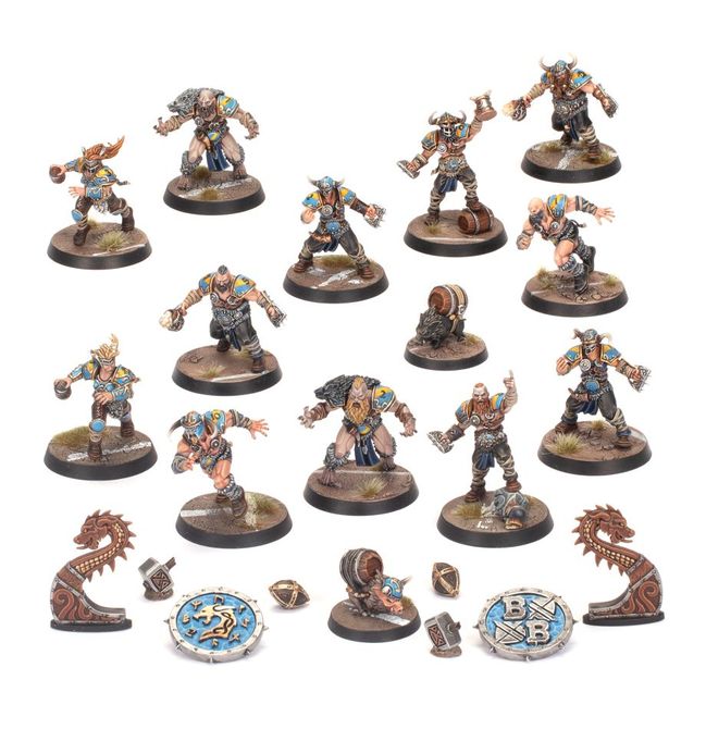 Blood Bowl - Norse Team: Norsca Rampagers