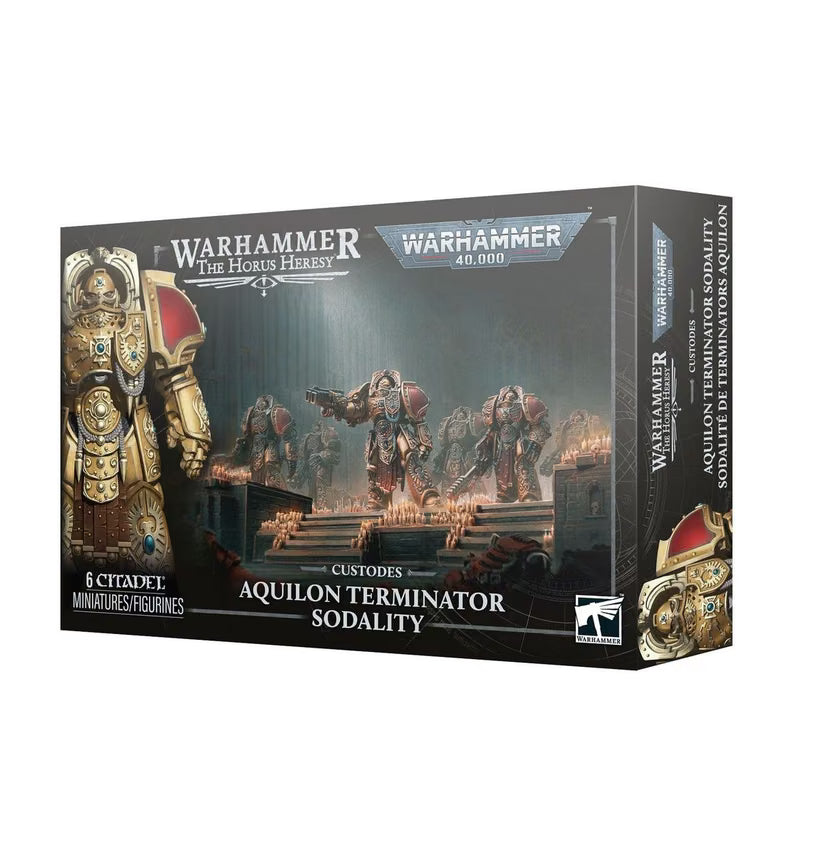 Aquilon Terminator Sodality - Adeptus Custodes Warhammer: The Horus Heresy