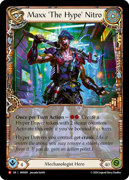 Flesh & Blood: Armory Deck Maxx Nitro