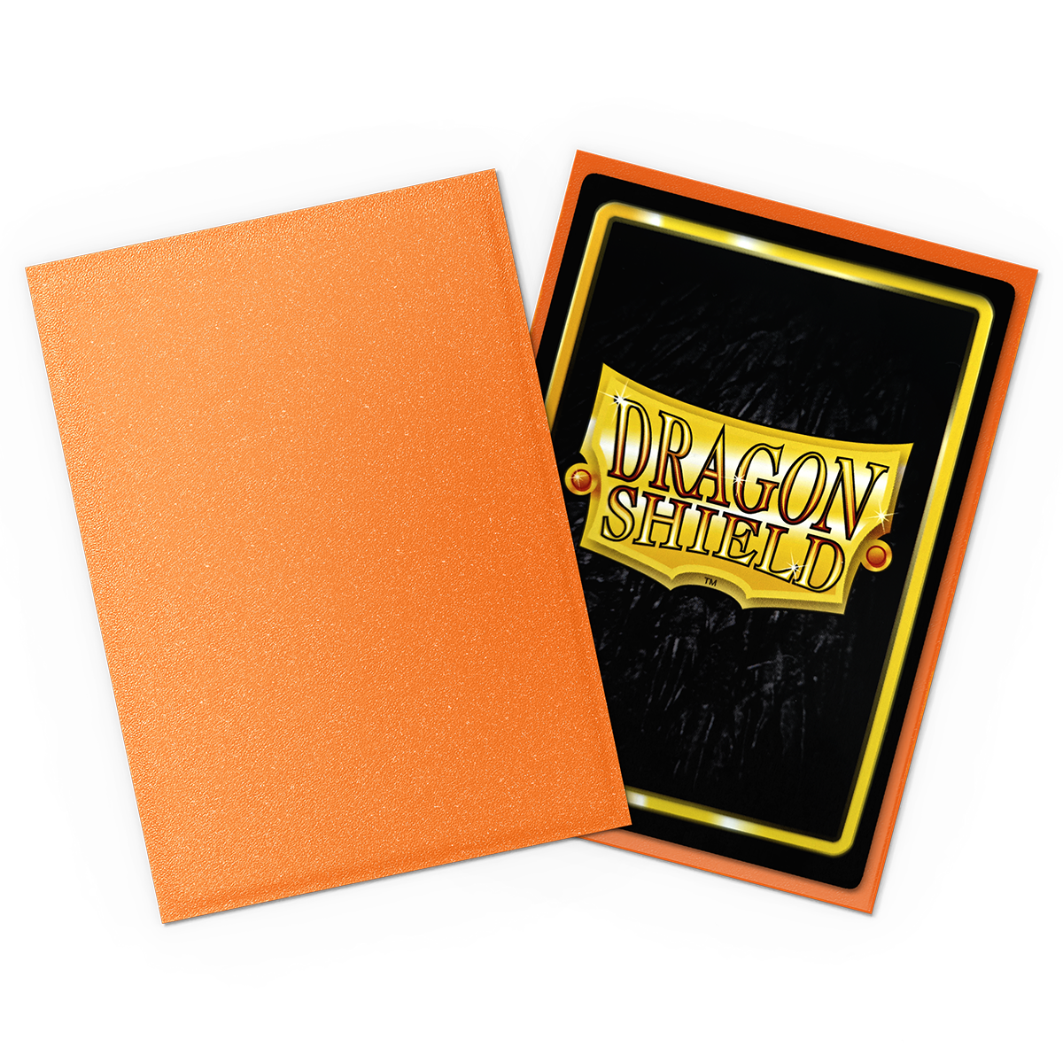 Dragon Shield - Standard Sleeves Matte Amber (100 Sleeves)