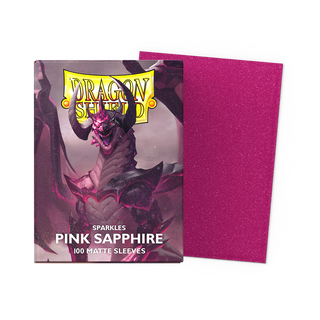 Dragon Shield Dual Matte Sleeves - Pink Sapphire (100 Sleeves)