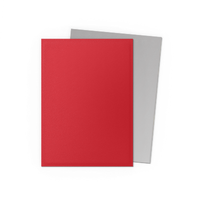 Dragon Shield - Standard Sleeves Matte (100 Sleeves) Crimson & Silver