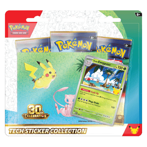 30th Celebration Tech Sticker Collection Alolan Exeggutor