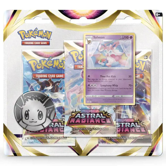 Pokemon Astral Radiance 3-Pack Blister - Sylveon