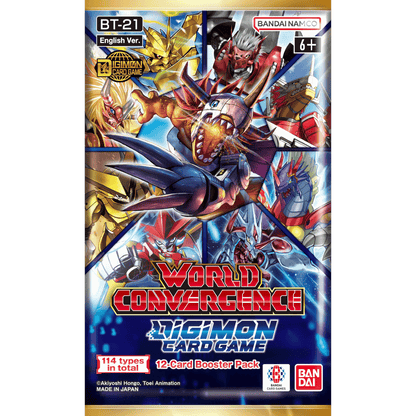 Digimon Card Game World Convergence (BT-21) Booster Box