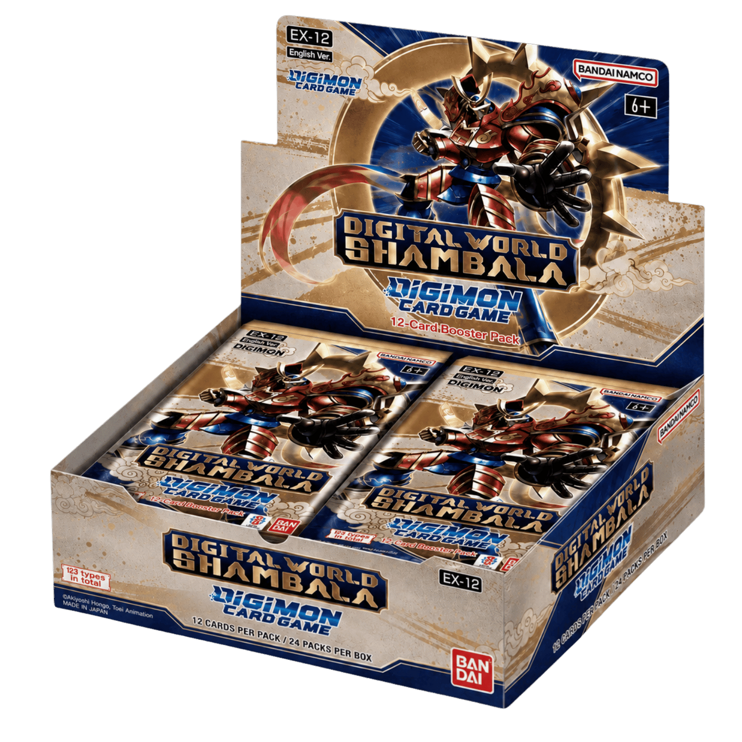 Digimon Card Game - Digital World Shambala - EX-12 Extra Booster Display