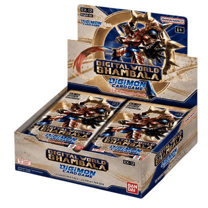 Digimon Card Game - Digital World Shambala - EX-12 Extra Booster Display