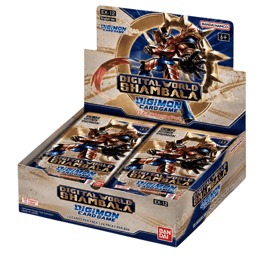 Digimon Card Game - Digital World Shambala - EX-12 Extra Booster Display