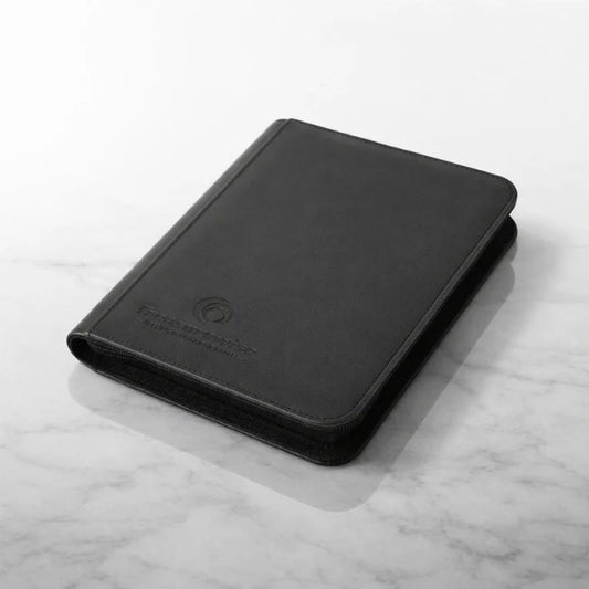 TreasureWise - WiseGuard Mini Zip Binder 4 (160 cards) - Black