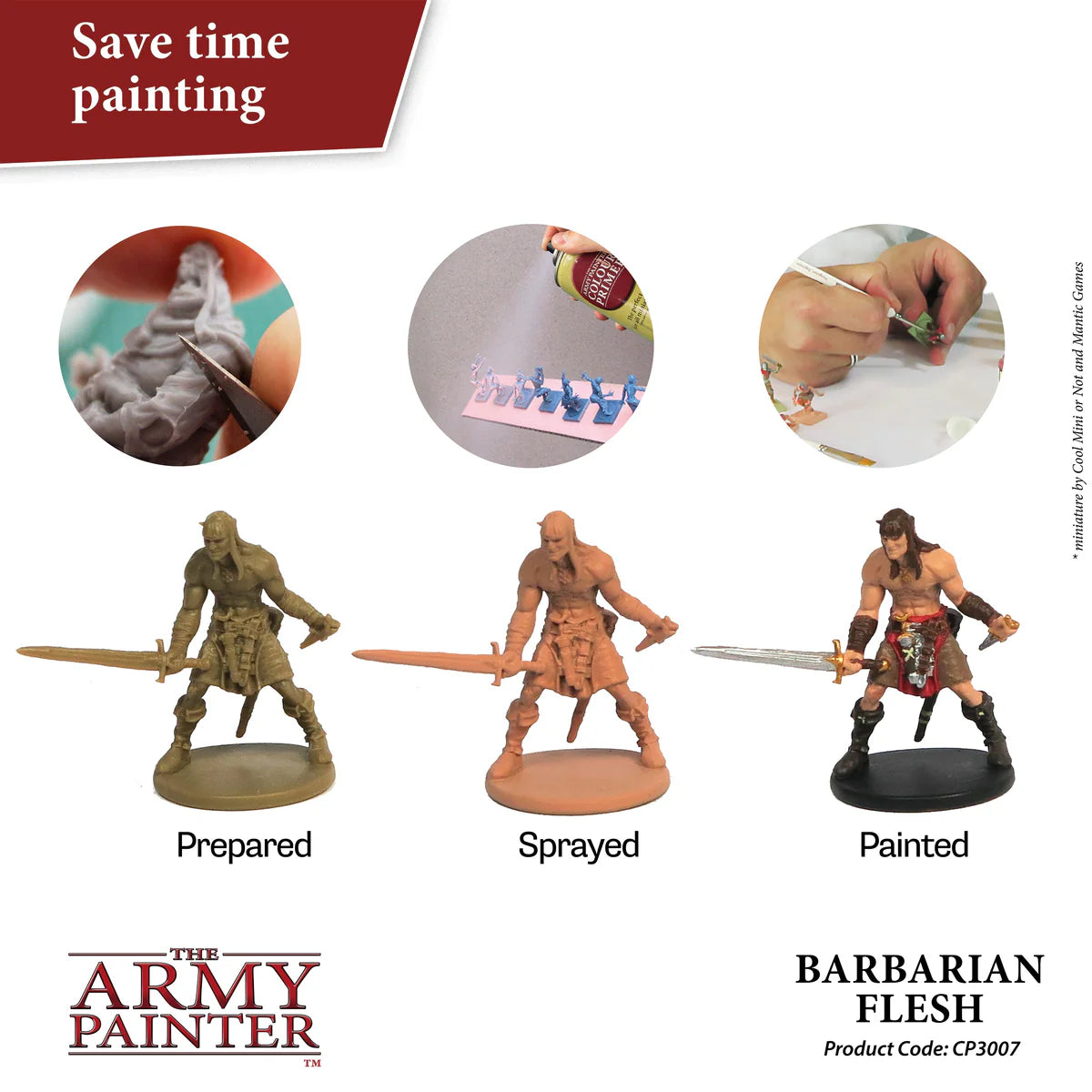 The Army Painter - Colour Primer: Barbarian Flesh