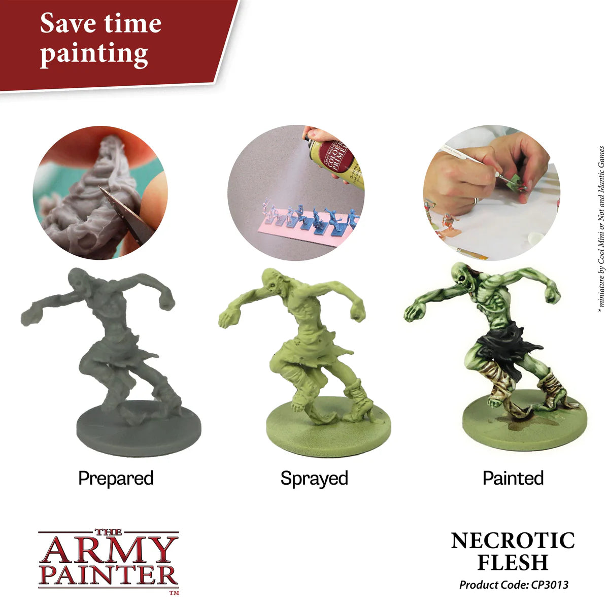 The Army Painter - Colour Primer: Necrotic Flesh