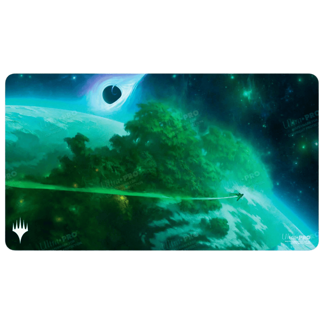 Playmat Edge of Eternities - Mythic Land Green (Evendo)