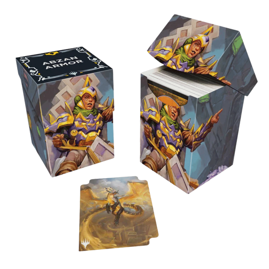 Ultra Pro - Tarkir: Dragonstorm 100+ Deck Box Commander for MtG - Abzan