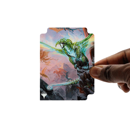 Ultra Pro - Tarkir: Dragonstorm 100+ Deck Box Commander for MtG - Temur