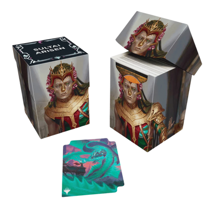 Ultra Pro - Tarkir: Dragonstorm 100+ Deck Box Commander for MtG - Sultai