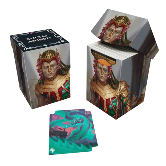 Ultra Pro - Tarkir: Dragonstorm 100+ Deck Box Commander for MtG - Sultai