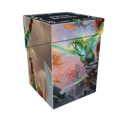 Ultra Pro - Tarkir: Dragonstorm 100+ Deck Box Commander for MtG - Temur