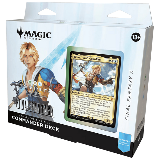 Commander: Magic: The Gathering - FINAL FANTASY: "Counter Blitz" Commander Deck: Collector's Edition
