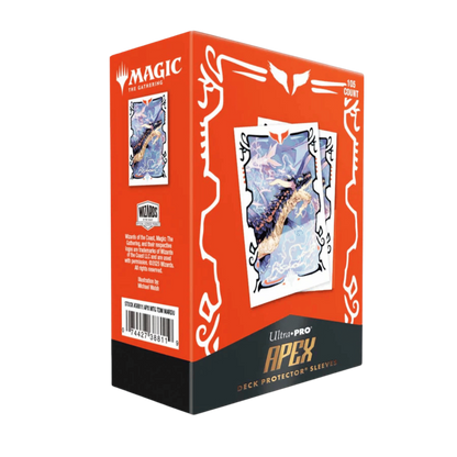 Ultra Pro - Tarkir: Dragonstorm Apex Deck Protector Sleeves for MtG (100 Sleeves) - Mardu