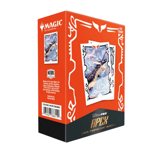 Ultra Pro - Tarkir: Dragonstorm Apex Deck Protector Sleeves for MtG (100 Sleeves) - Mardu