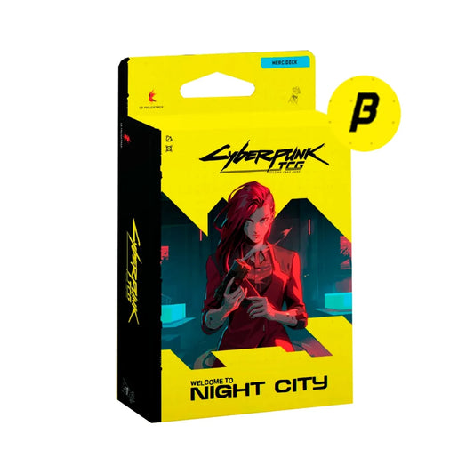 Cyberpunk TCG Welcome To Night City BETA Starter Deck – The Heist
